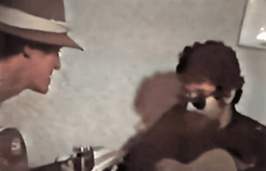 Zé Ramalho com Raul Seixas em 1984